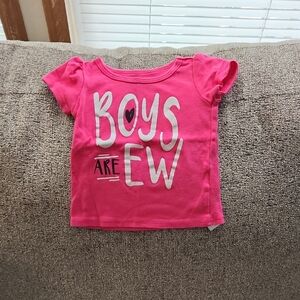 Baby Starters Pink 'Boys Are Ew' Tee